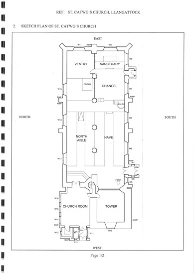 Llangattock Floor plan
