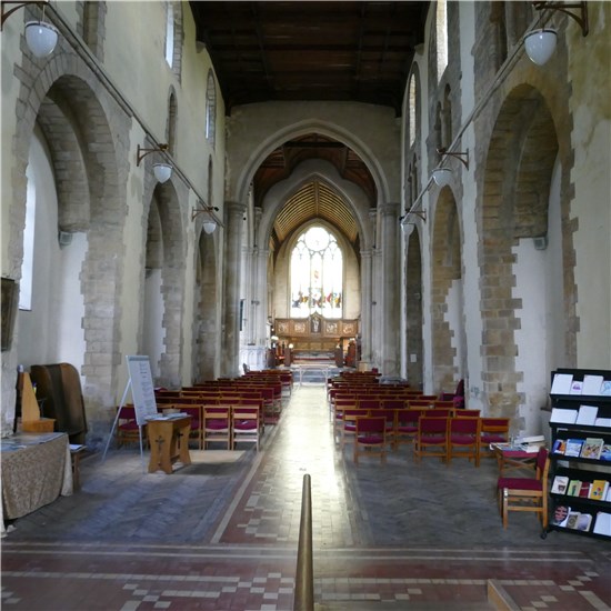 Interior view of nave 