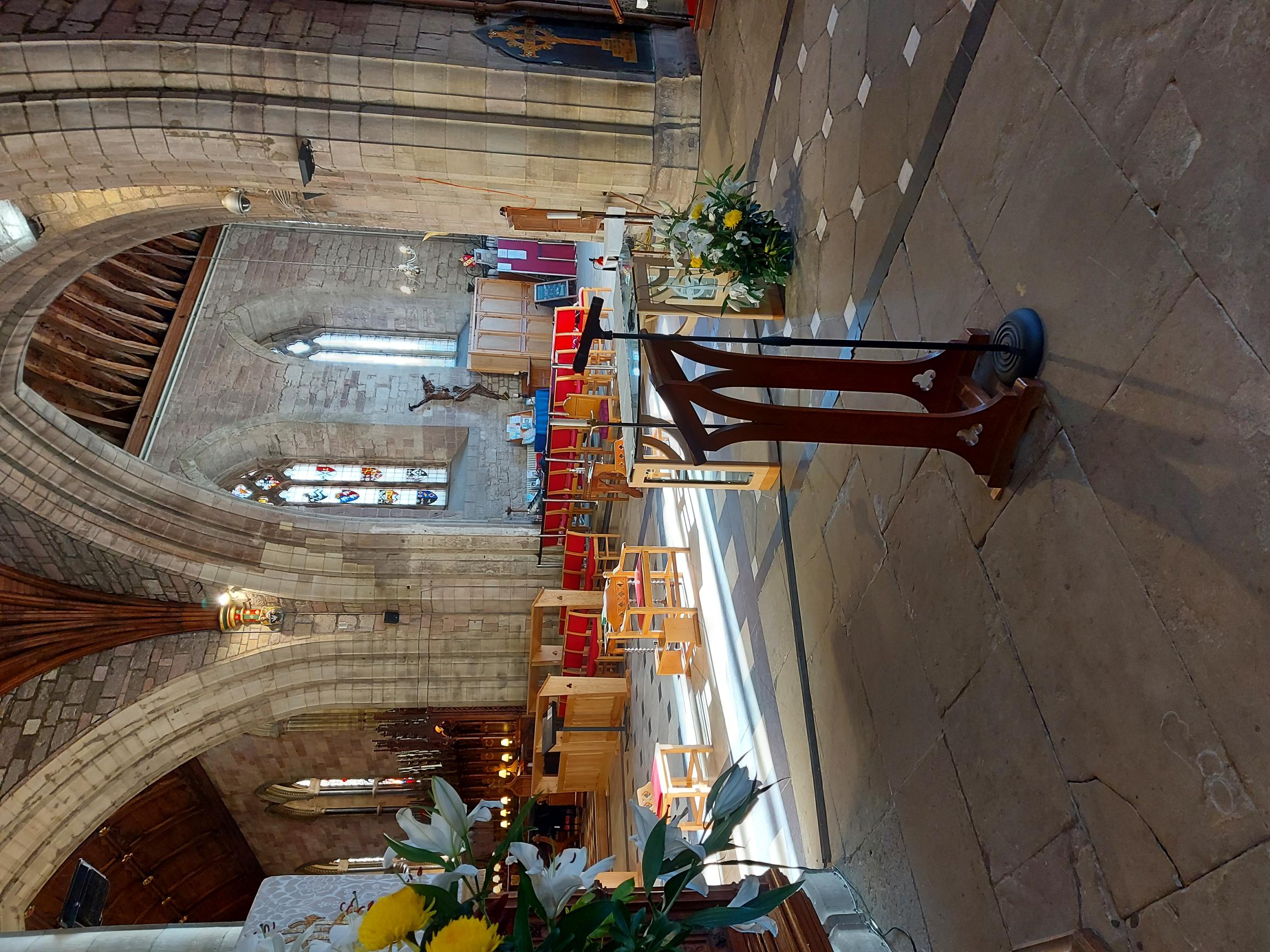 Photo of nave choir stalls 2