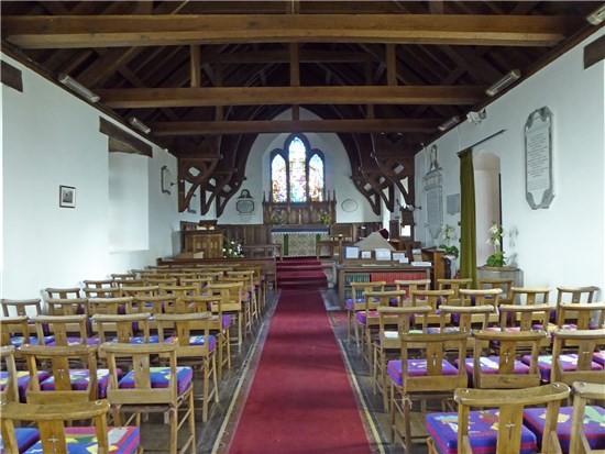 Old Parish Church, Llandrindod Wells interior