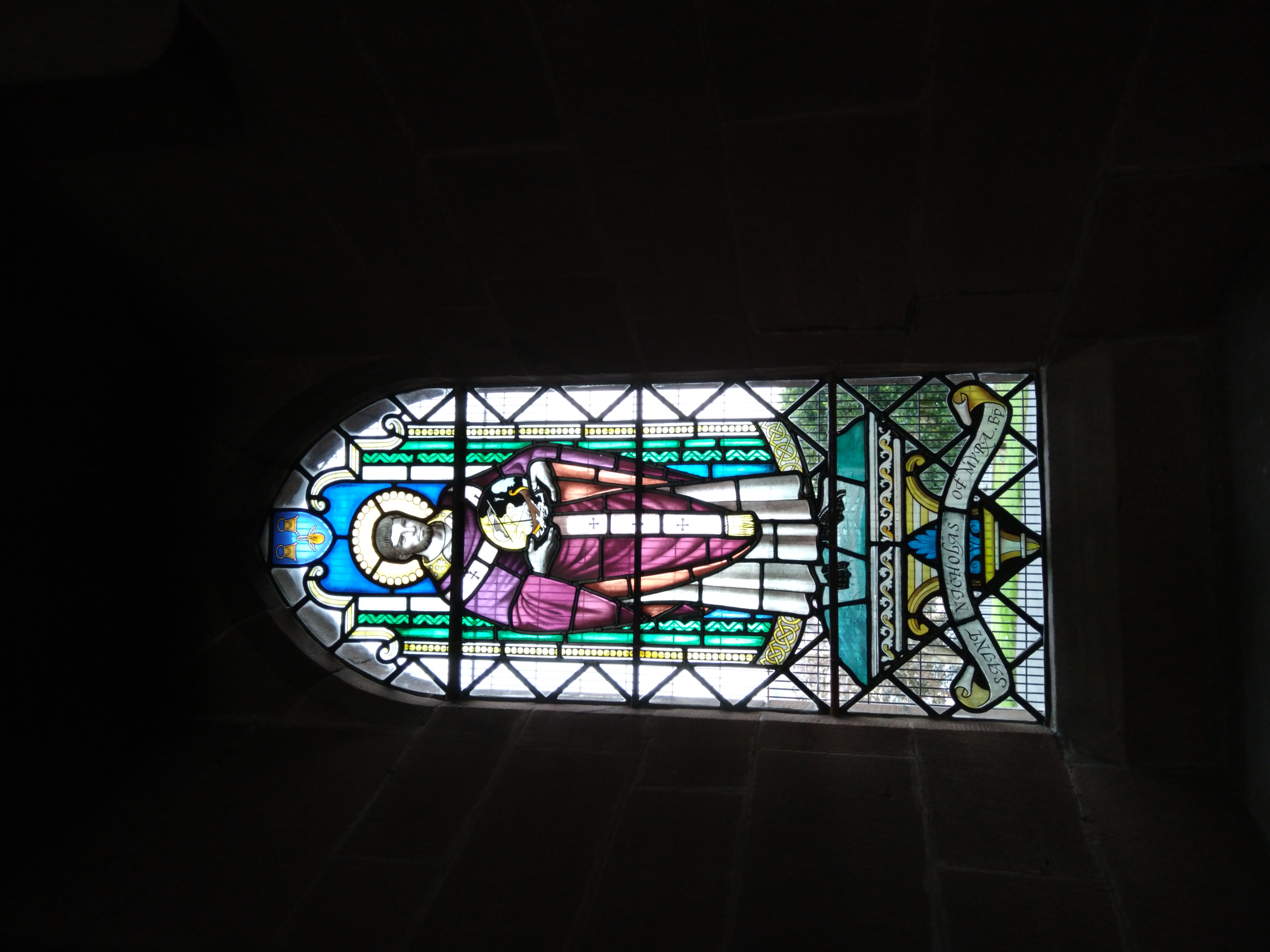Photo 2 more modern stained glass window