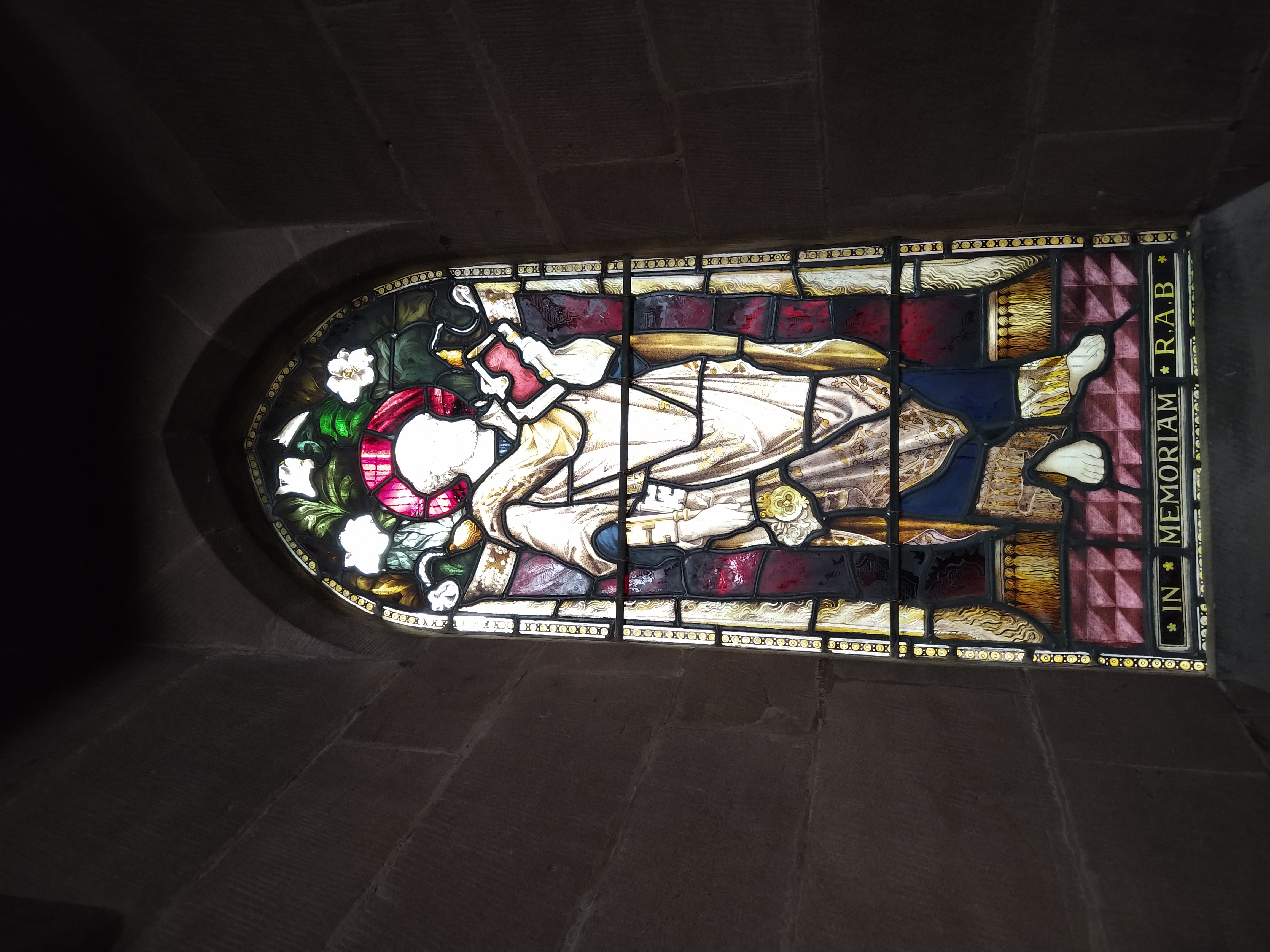 Photo 3 older stained glass window